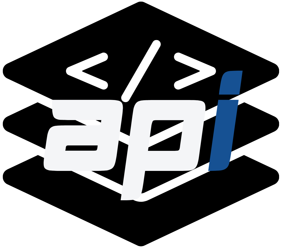 GTeam API black transparent logo